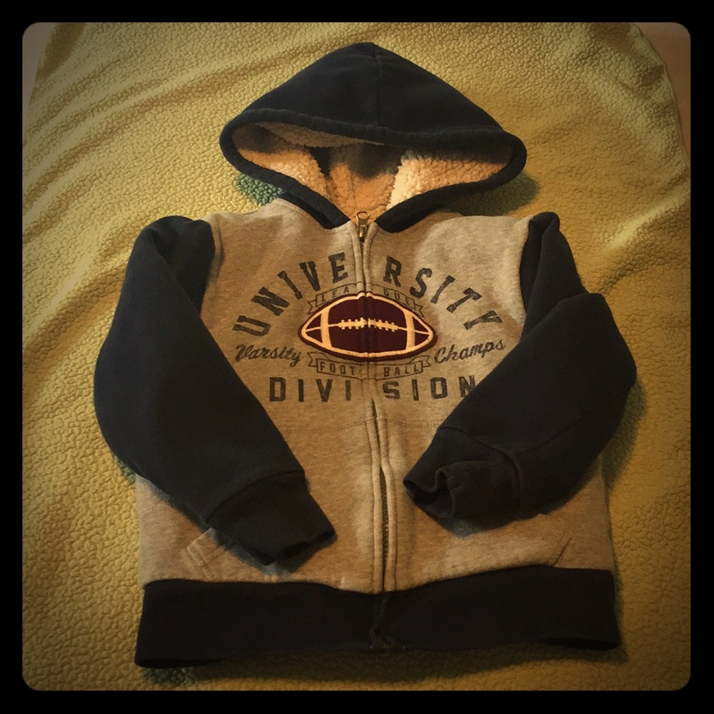 Sherpa Zip Up Hoodie